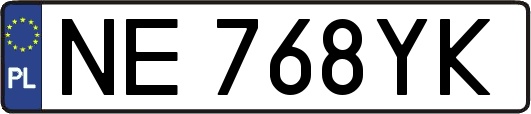 NE768YK