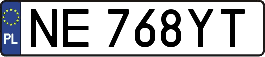 NE768YT