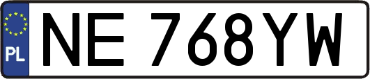 NE768YW