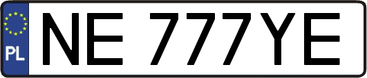 NE777YE