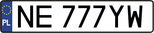NE777YW
