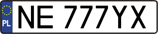 NE777YX