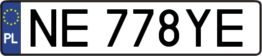 NE778YE
