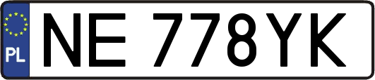 NE778YK