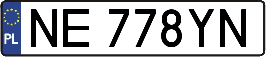 NE778YN