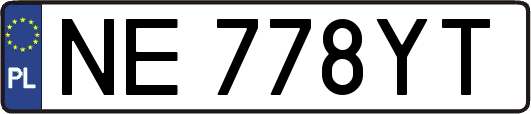 NE778YT