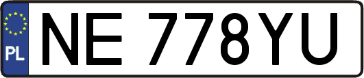 NE778YU
