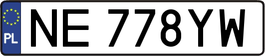 NE778YW