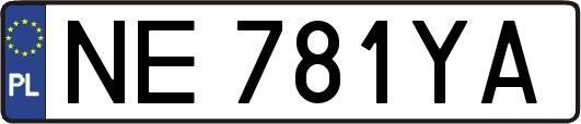 NE781YA