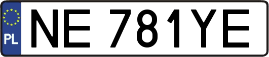 NE781YE