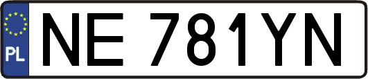 NE781YN