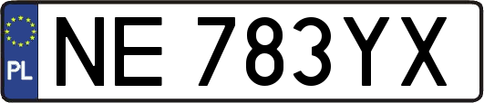 NE783YX