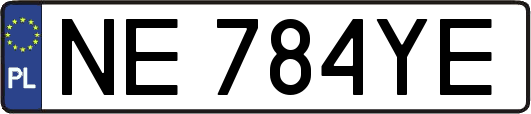 NE784YE