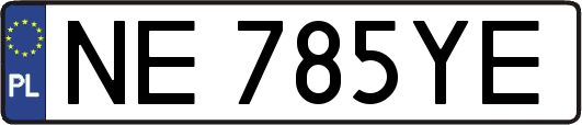 NE785YE