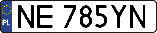 NE785YN
