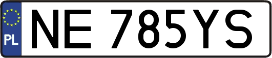 NE785YS