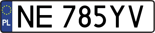 NE785YV