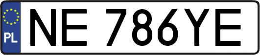 NE786YE