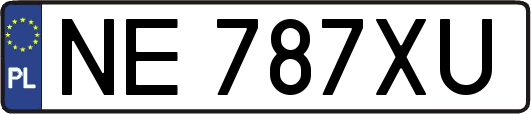 NE787XU