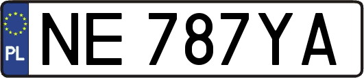 NE787YA