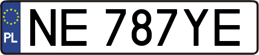 NE787YE