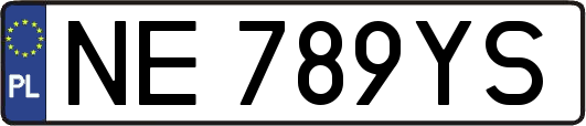 NE789YS