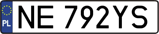 NE792YS