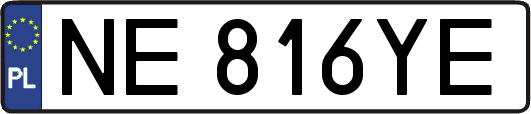 NE816YE