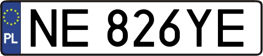 NE826YE