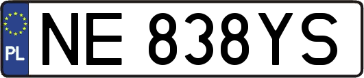 NE838YS