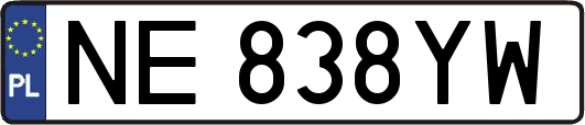 NE838YW