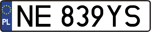 NE839YS