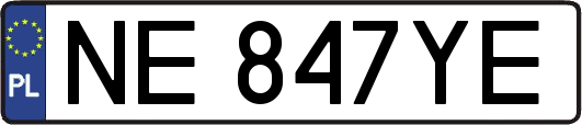 NE847YE
