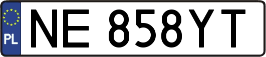 NE858YT