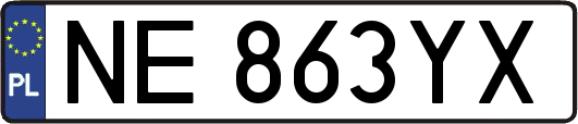 NE863YX
