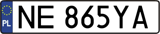 NE865YA