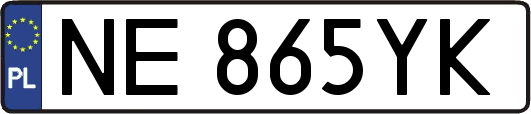 NE865YK
