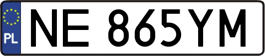 NE865YM