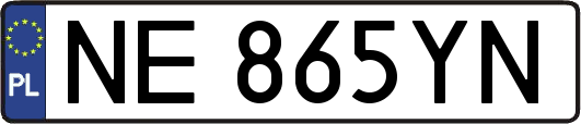NE865YN