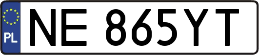 NE865YT