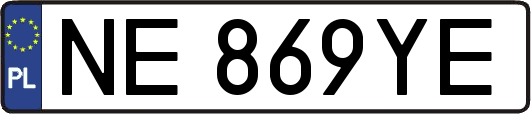 NE869YE