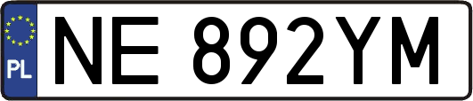 NE892YM
