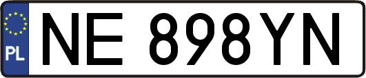NE898YN