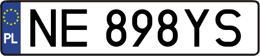 NE898YS
