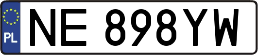 NE898YW
