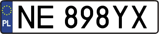 NE898YX