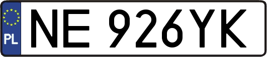 NE926YK