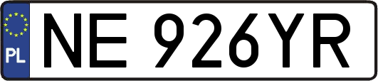 NE926YR