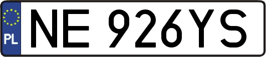 NE926YS