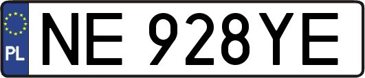 NE928YE